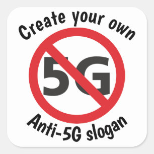 Crie seu autocolante anti-5G