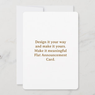Crie seu Cartão de Anúncio Personalizado 5" x 7"