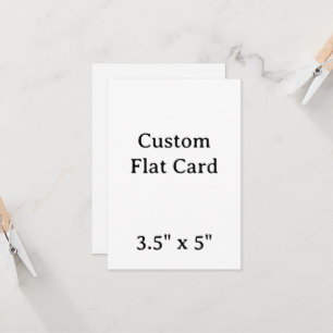 crie seu cartão pessoal de 3,5" x 5" ao quadrado