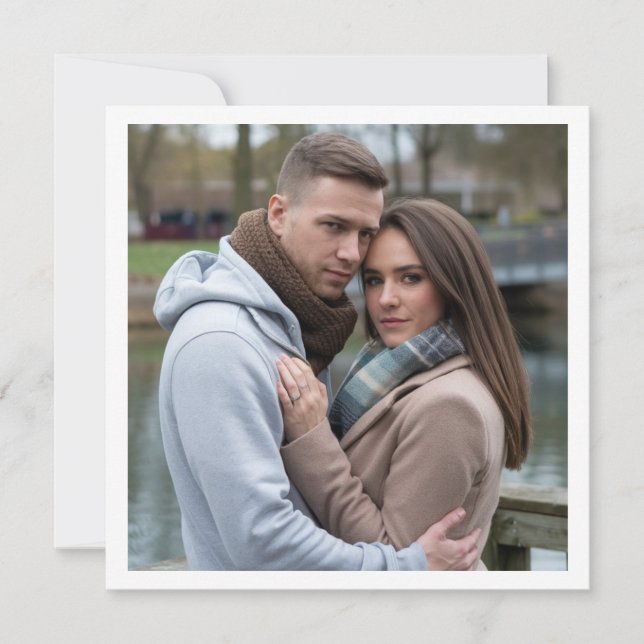 Crie seu convite para imagem de Casal perfeito (Frente)