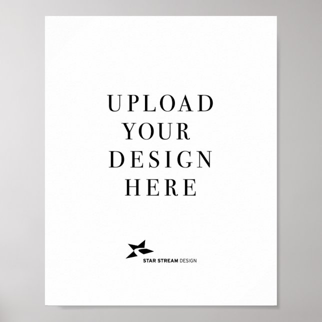 Crie seu Poster de retrato Design (Frente)