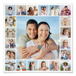 Crie seu próprio 21 Foto de Colagem de Fotos Alarg