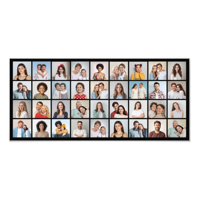 Crie seu próprio 36 Foto Collage Foto Alargamento (Frente)