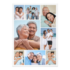 Crie seu próprio 8 Foto Collage Foto Alargamento