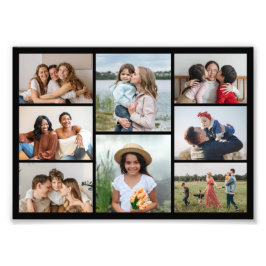Crie seu próprio 8 Foto Collage Foto Alargamento