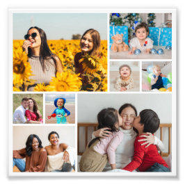 Crie seu próprio 8 Foto Collage Foto Alargamento