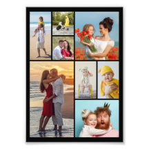 Crie seu próprio 8 Foto Collage Foto Alargamento