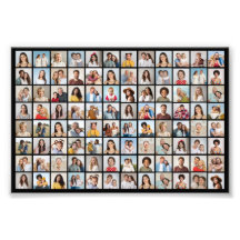 Crie seu próprio 96 Foto Collage Foto Alargamento