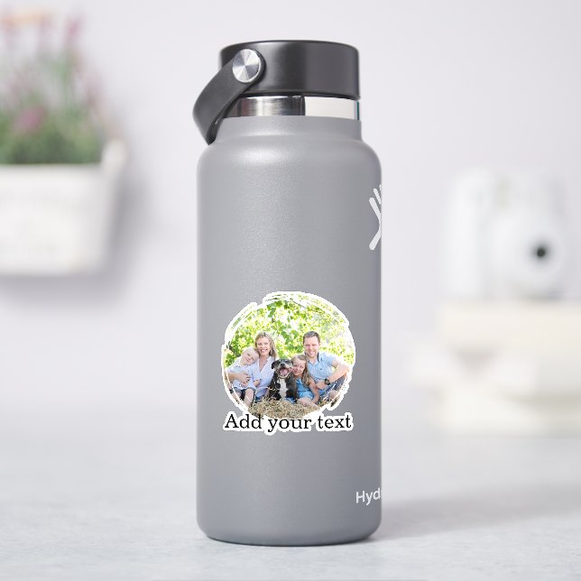 Crie Seu Próprio Adesivo de Foto (HidroFlask)