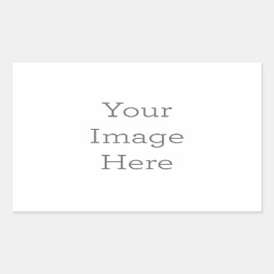 Crie seu próprio adesivo de retângulo