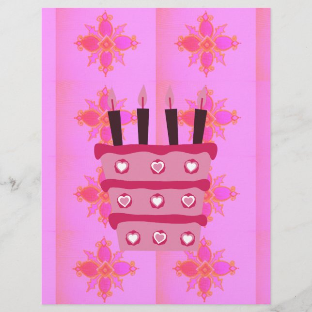 Crie seu próprio aniversário feliz e abençoado (Frente)