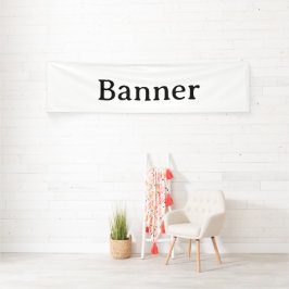 Crie seu próprio banner interno de 2,5' x 10'