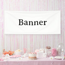 Crie seu próprio banner interno de 2,5' x 6'