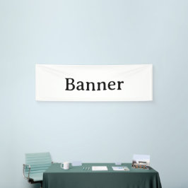 Crie seu próprio banner interno de 2,5' x 8'