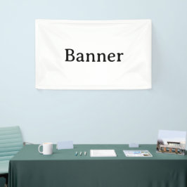 Crie seu próprio banner interno de 3' x 5'