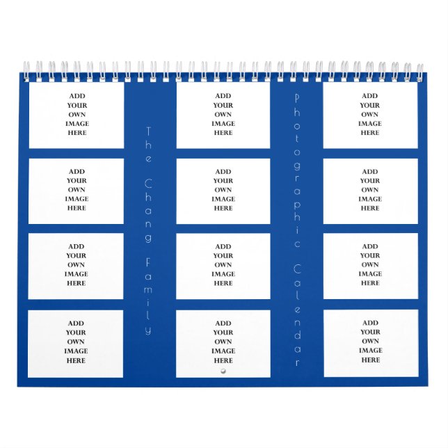 crie seu próprio calendário de 2027 (Capa)