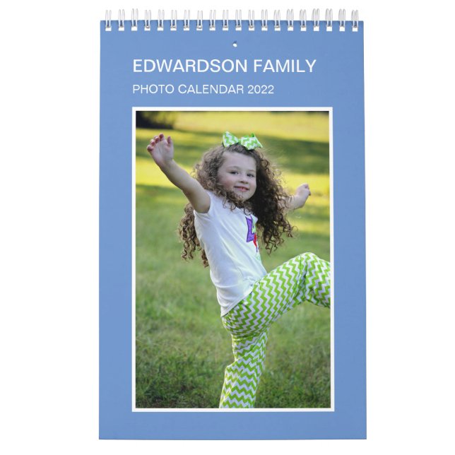 Crie seu próprio calendário de ano de fotos da fam (Capa)
