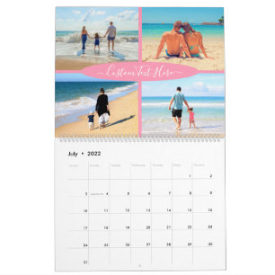 Crie Seu Próprio Calendário de Colagem de Fotos co