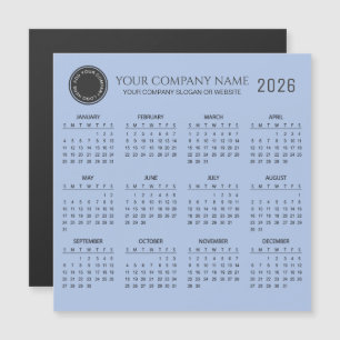 Crie Seu Próprio Calendário de Empresa 2026 Ímã
