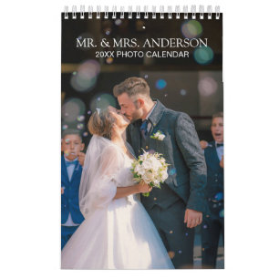 Crie Seu Próprio Calendário De Fotos De Casament