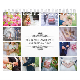 Crie Seu Próprio Calendário De Fotos De Casament