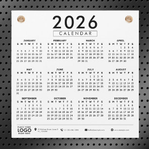 Crie Seu Próprio Calendário de Logo Empresarial 20