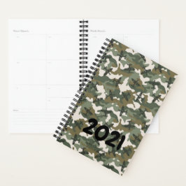 Crie Seu Próprio Calendário Planejador CAMO PLANE 