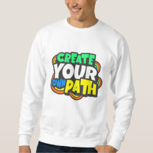 "Crie seu próprio caminho - Camiseta Inspiradora D