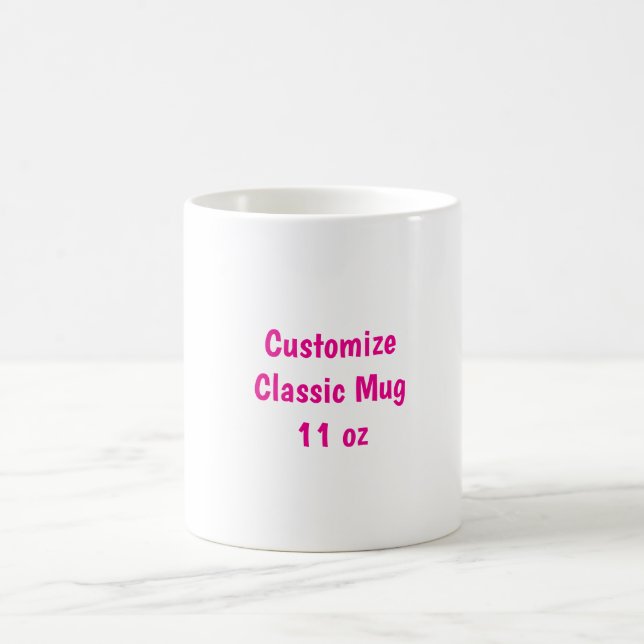 Crie Seu Próprio Caneca de Café de 11oz (Centro)