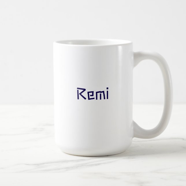 Crie Seu Próprio Caneca de Café de 15oz (Direita)