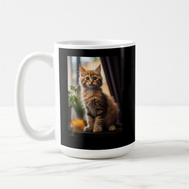 Crie Seu Próprio Caneca de Café de 450ml com Duas  (Esquerda)