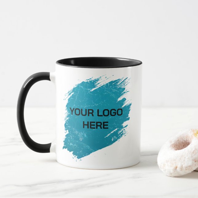 Crie Seu Próprio Caneca de Logo – Perfeito para o  (Com Donut)