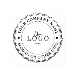 Crie Seu Próprio Carimbo de Borracha de Logotipo d