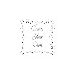 Crie Seu Próprio Carimbo De Borracha Personalizado