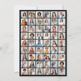 Crie Seu Próprio Cartão De Nota De Colagem De Foto