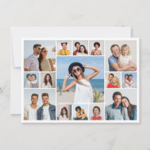 Crie seu próprio cartão de saudação com colagem de