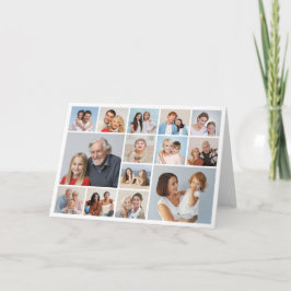 Crie seu próprio cartão de saudação com colagem de