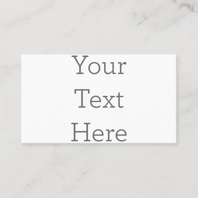 Cartão de visita Americano 8,9 x 5,1 cm (Frente)