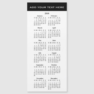 Crie Seu Próprio Cartão Magnético De Calendário Pe