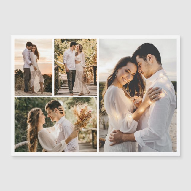 Crie Seu Próprio Cartão Magnético De Colagem De Fo (Frente)