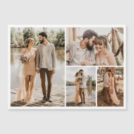 Crie Seu Próprio Cartão Magnético De Colagem De Fo