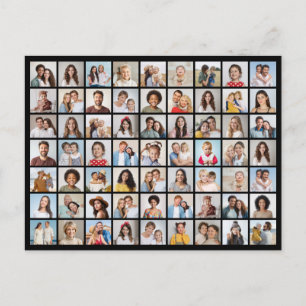 Crie seu próprio cartão postal de 63 fotos