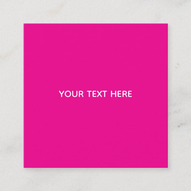 Crie Seu Próprio Cartão Postal de Convite Magenta (Frente)