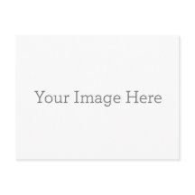 Crie seu próprio cartão postal padrão de 10,8 cm x