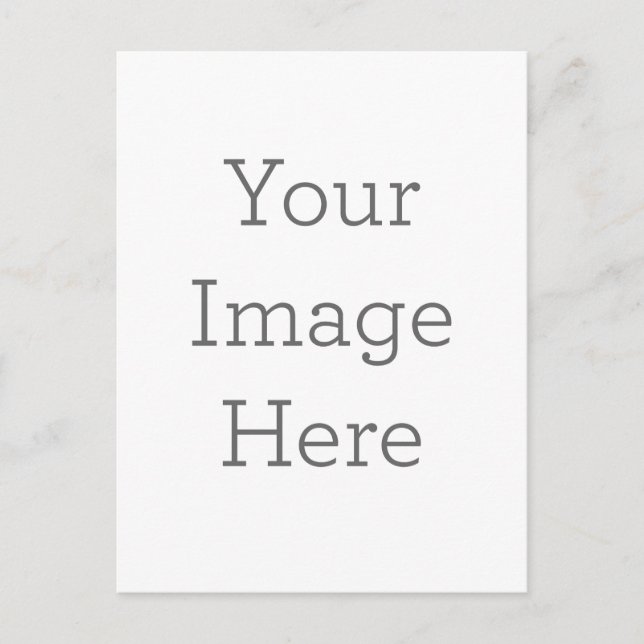 Crie seu próprio cartão postal vertical (Frente)