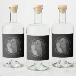 Crie Seu Próprio Casamento De Garrafa De Licor De