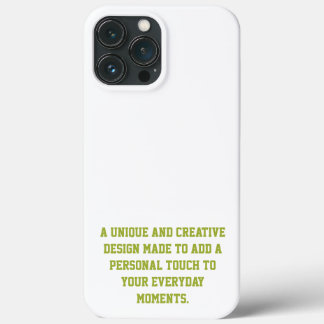 Crie seu próprio Case Mate para iPhone 13 Pro Max