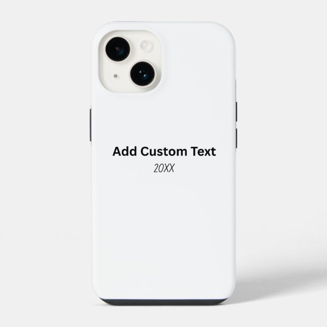 Crie seu próprio case resistente para iPhone 14 (Verso)