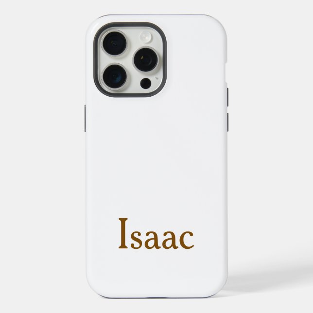 Crie Seu Próprio Case Resistente para iPhone 15 Pr (Verso)