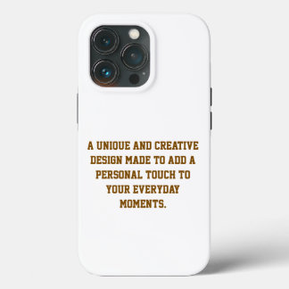 Crie seu próprio case Tough 13 Pro
